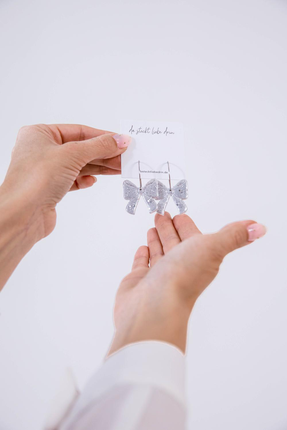 WEIHNACHTSSCHLEIFE - SILBER